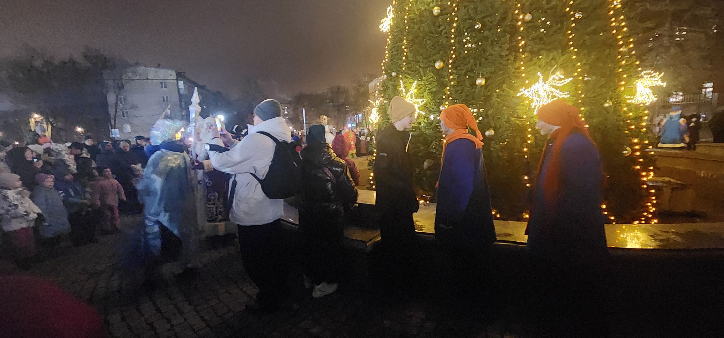 зима в  подмосковье, площадь собина, дк вперед, дтш семья, театр город,