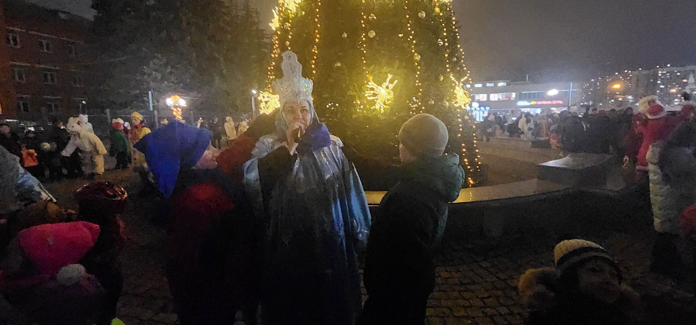 зима в  подмосковье, площадь собина, дк вперед, дтш семья, театр город,