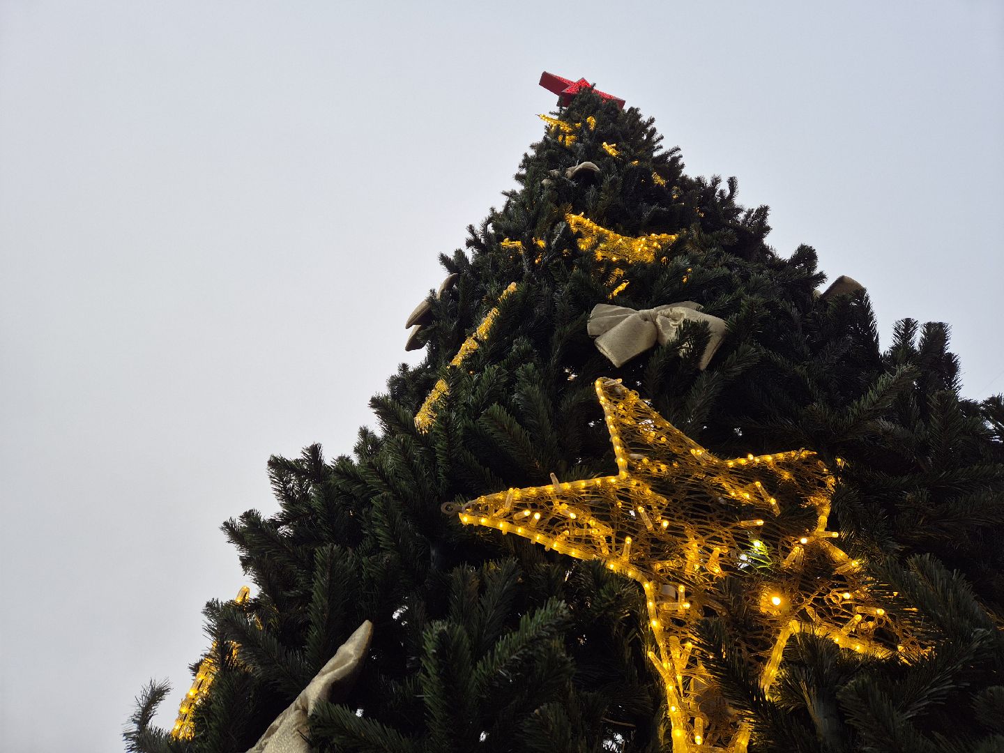 орехово-зуево, зима в подмомсковье, новогоднее оформление,