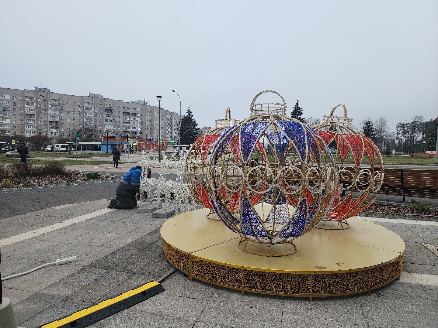 Черноголовка, Новый год, Новогодние елки,