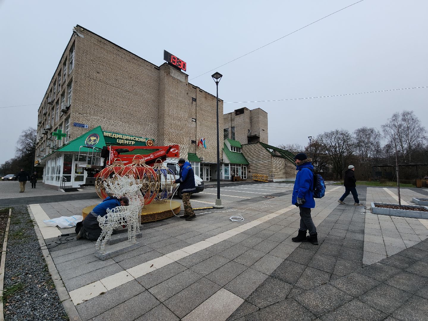 Черноголовка, Новый год, Новогодние елки,