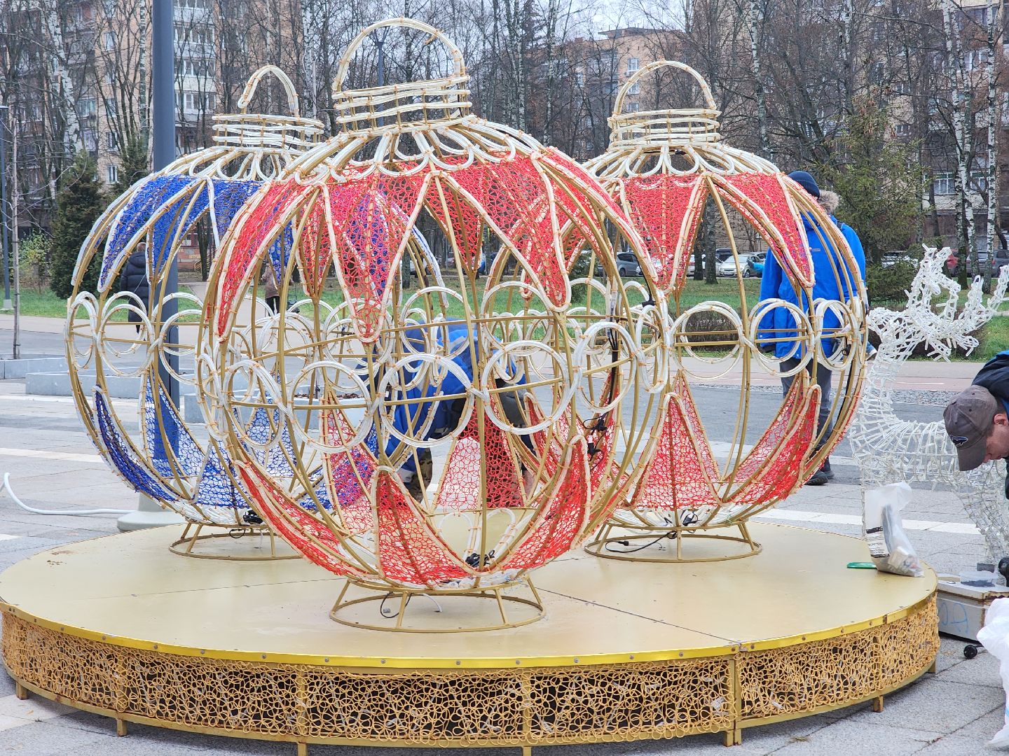 Черноголовка, Новый год, Новогодние елки,