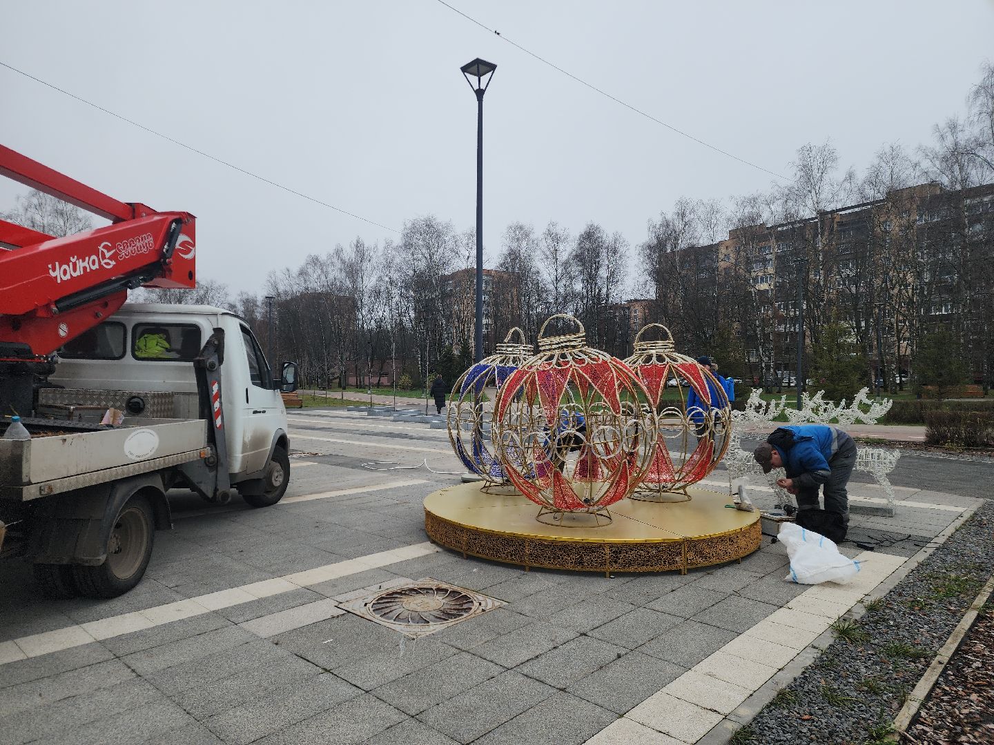 Черноголовка, Новый год, Новогодние елки,