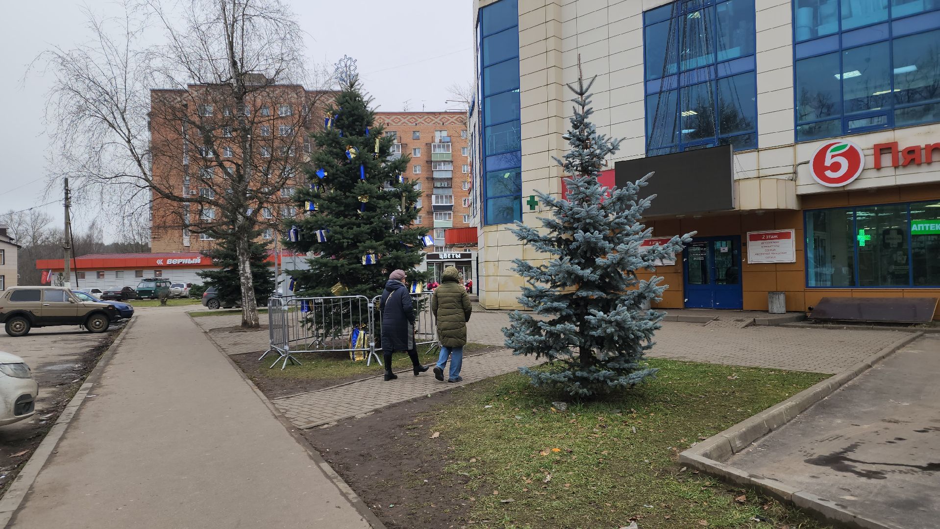 красноармейск, городской округ пушкинский, первый день зимы, новогодние украшения,