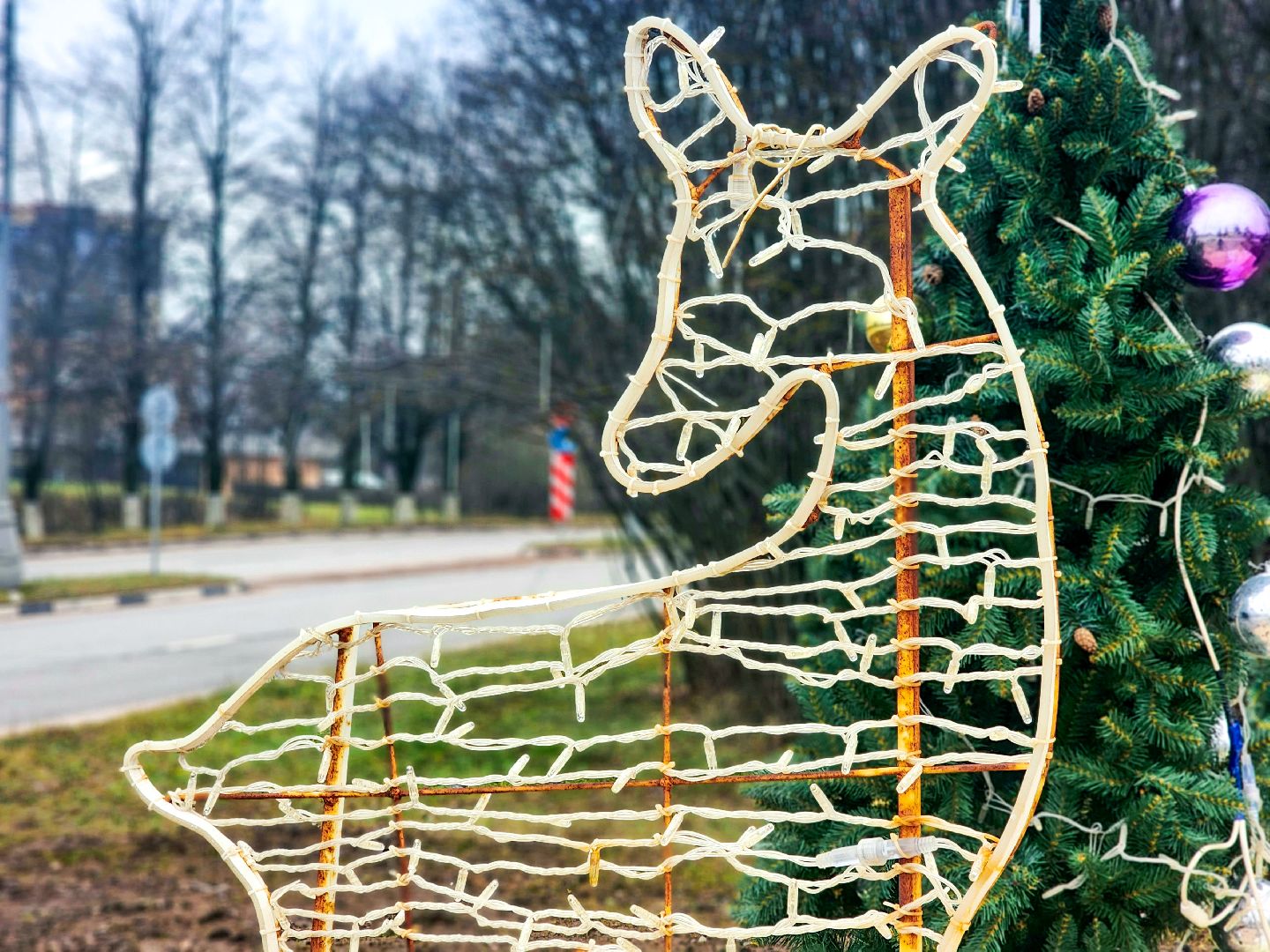 пущино,  серпухов, новый год 2026,