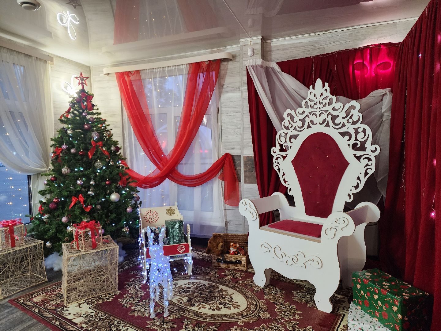 Ногинск, Дети, новый год, письмо деду морозу, резиденция деда мороза, Парк,