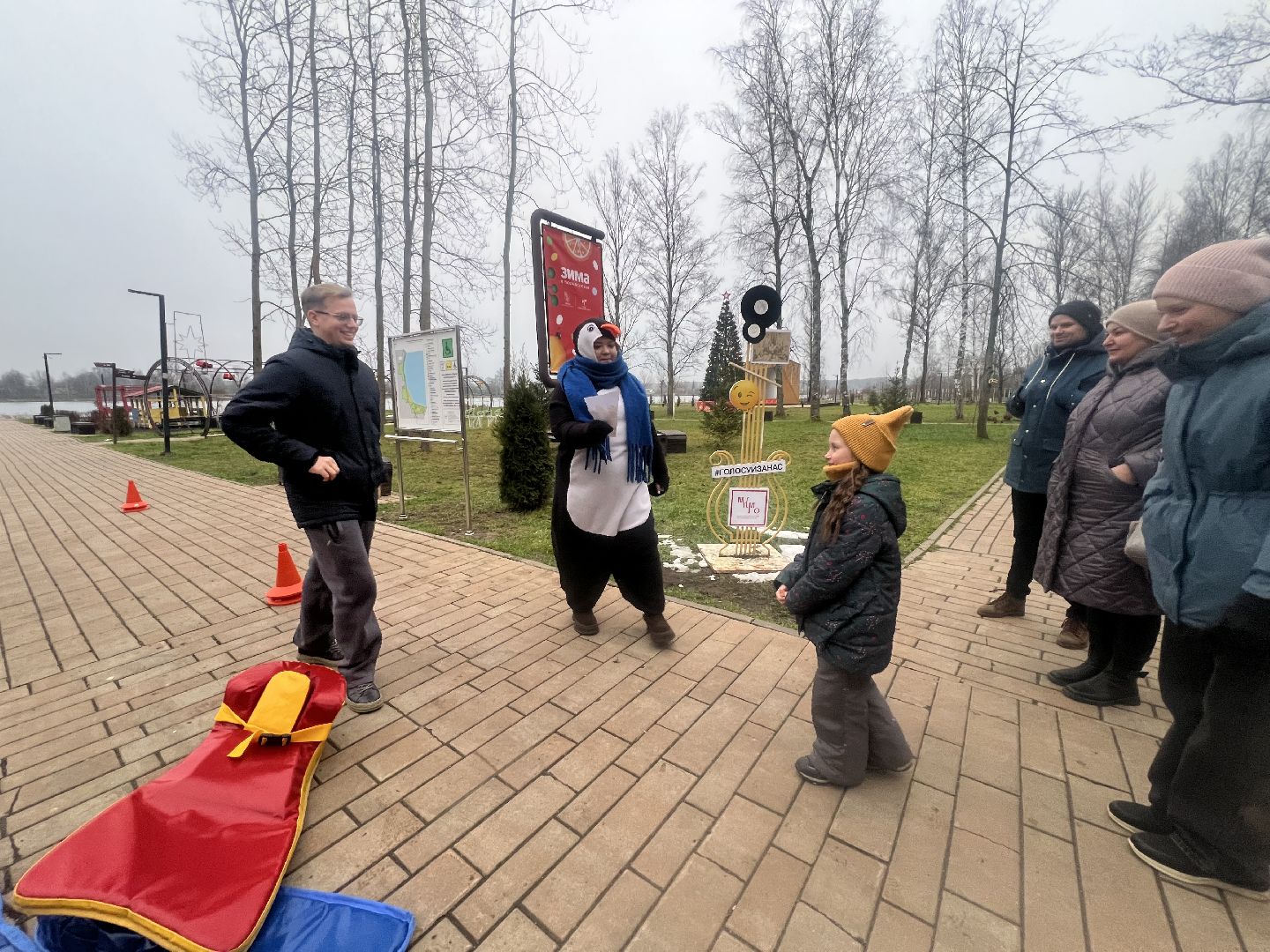 1 декабря Талдом , Елки запрудня ,