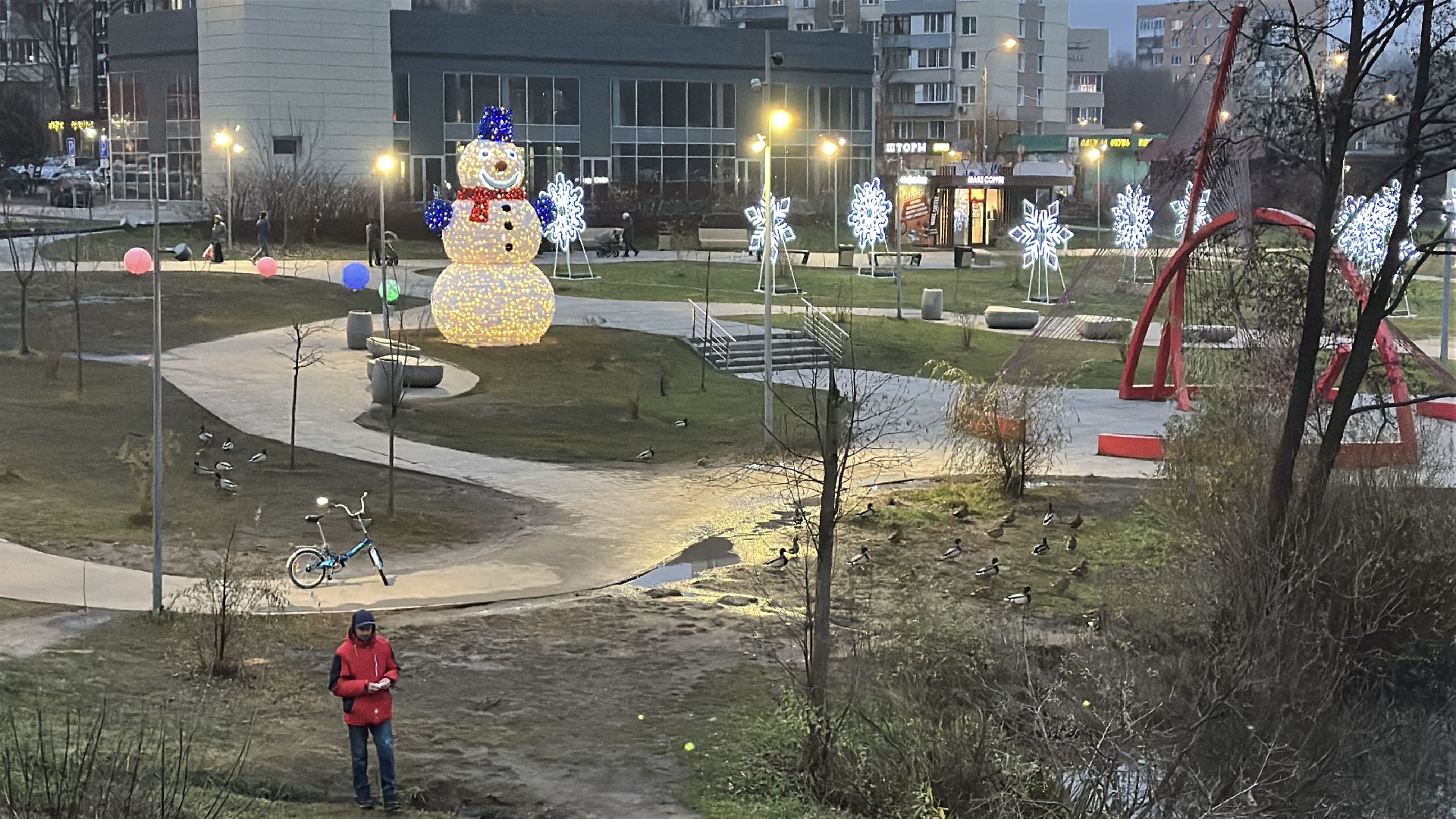 пушкинский городской округ, пушкино, Городские украшения , иллюминация,