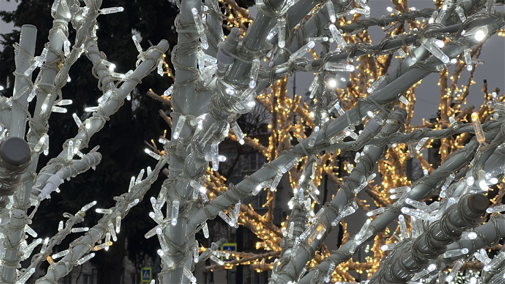 пушкинский городской округ, пушкино, Городские украшения , иллюминация,