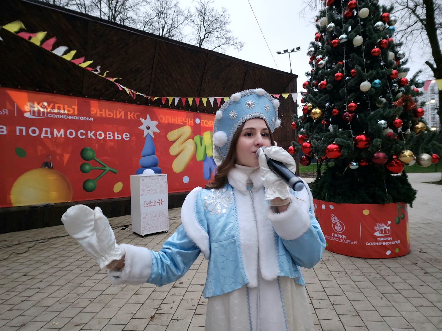 солнечногорск , зима,  праздник , новый год, дети,