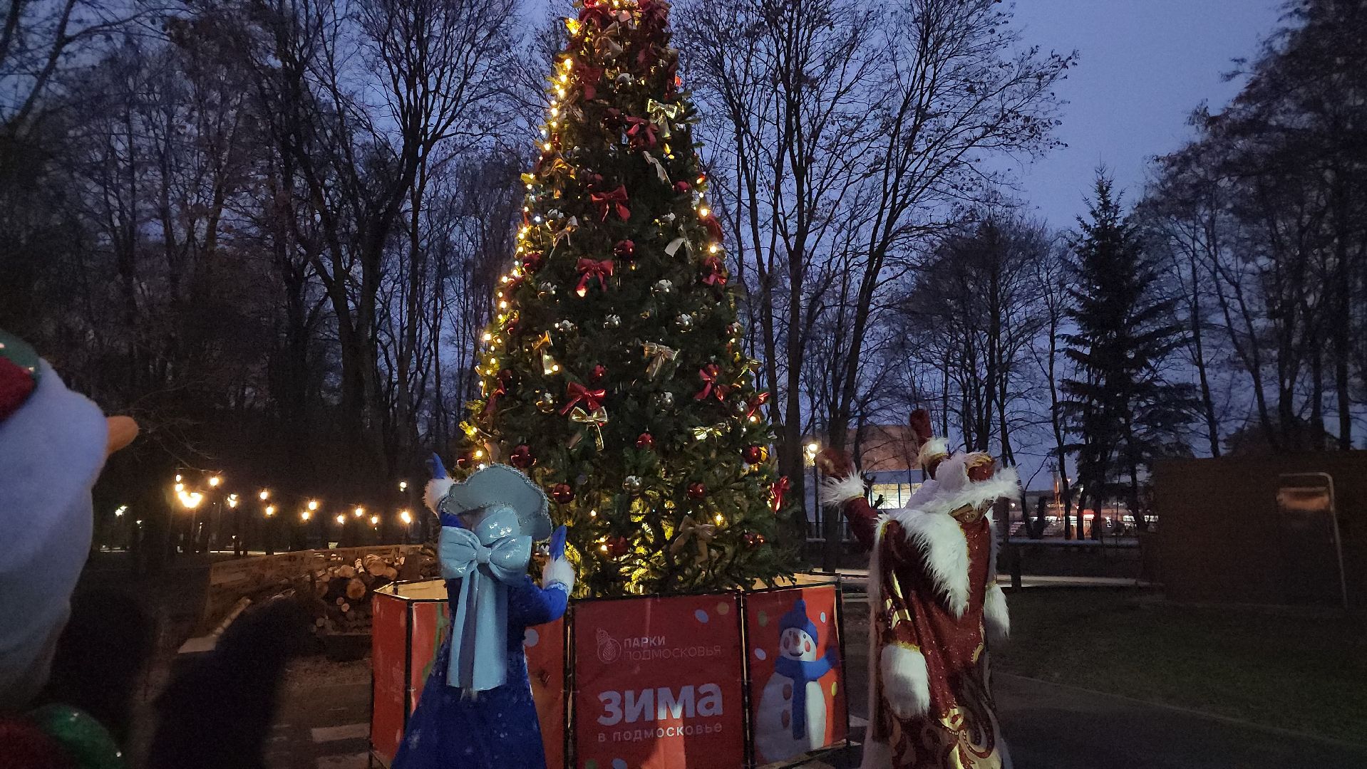 праздник, зимний сезон,  парки подмосковья, лосино-петровский,