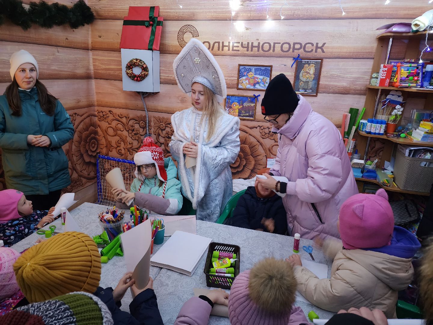 солнечногорск , зима, новый год, праздник ,