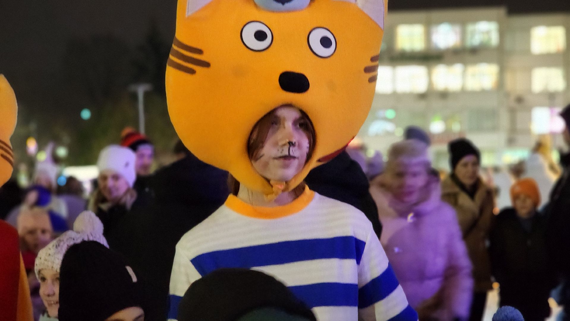 Руза, зажжение огней на елке, первый день зимы,