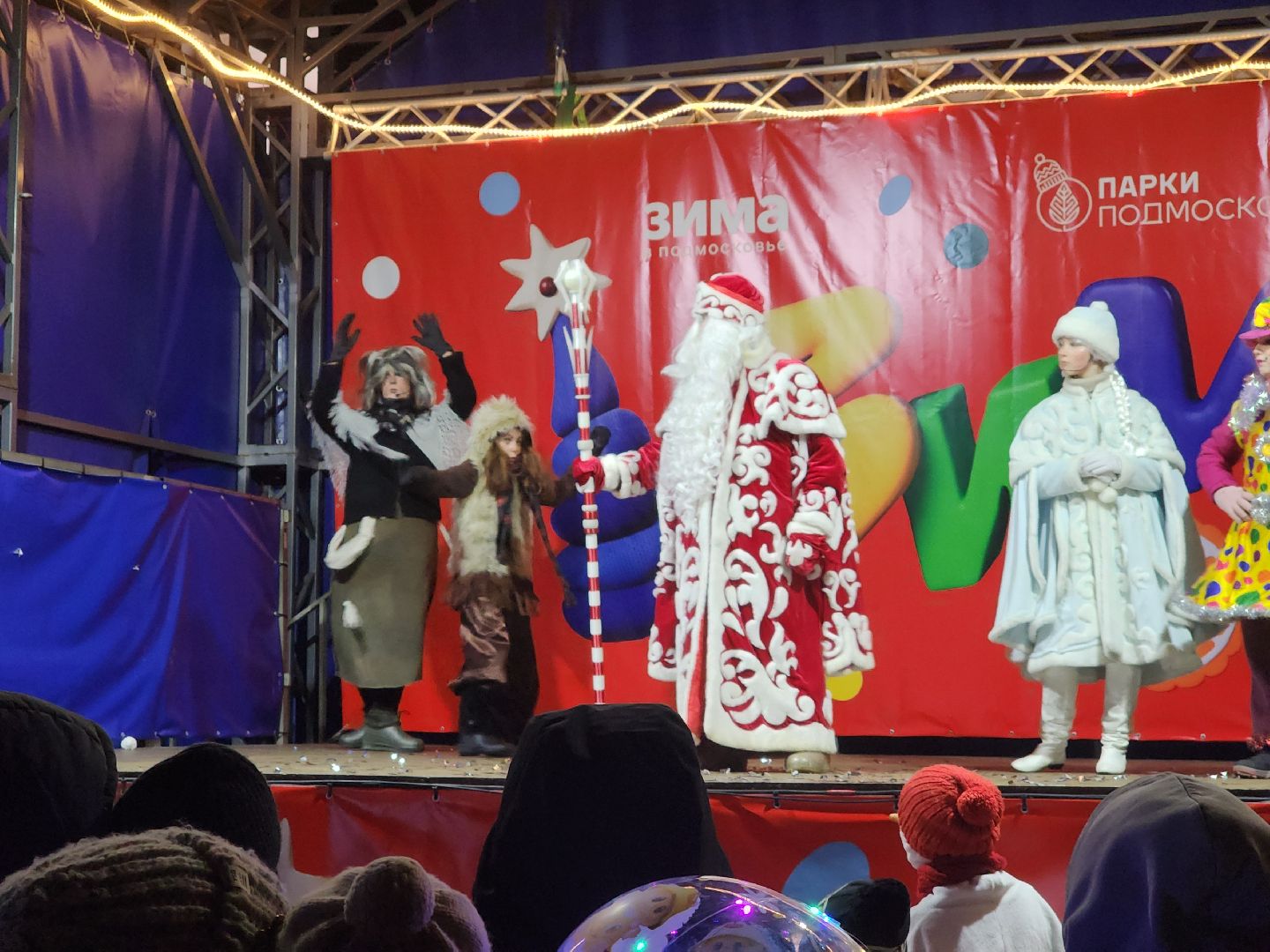 дубна, парк семейного , зимний сезон, зима в подмомсковье,