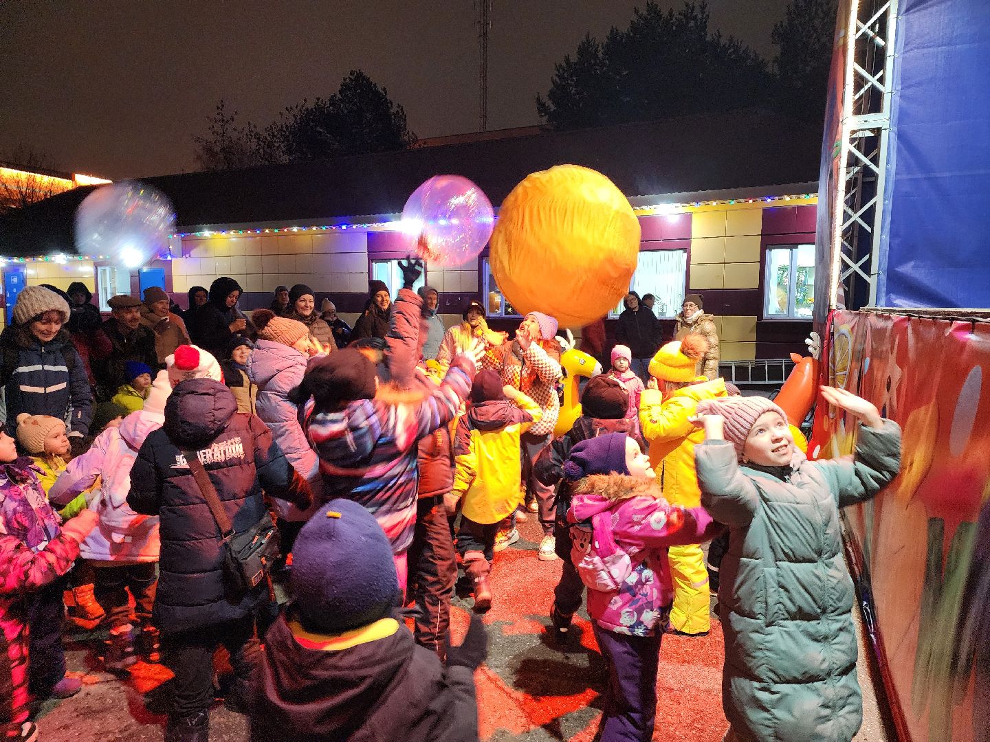 дубна, парк семейного , зимний сезон, зима в подмомсковье,