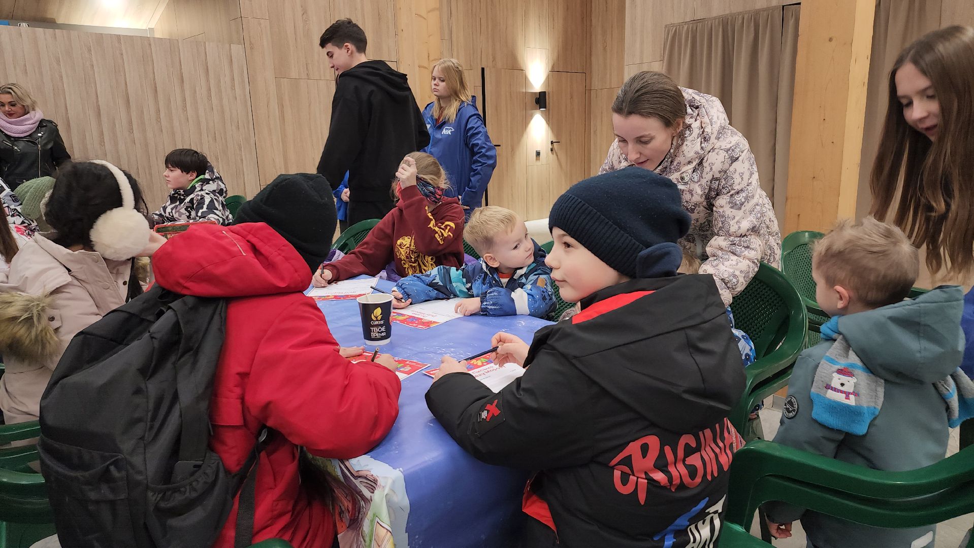 фрязино,  зима в подмосковье, резиденция деда мороза,