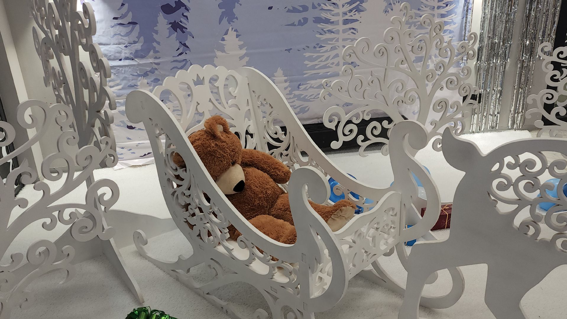 фрязино,  зима в подмосковье, резиденция деда мороза,