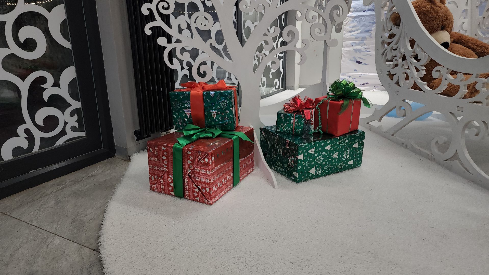 фрязино,  зима в подмосковье, резиденция деда мороза,