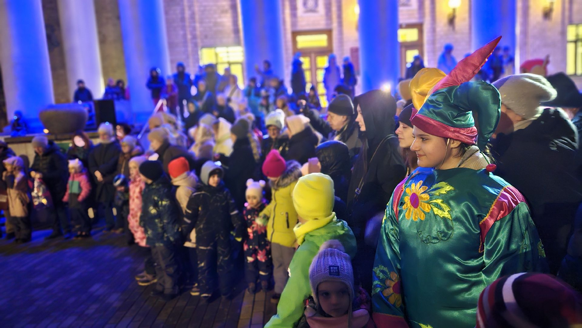 зимний сезон, новогодняя елка, жуковский,