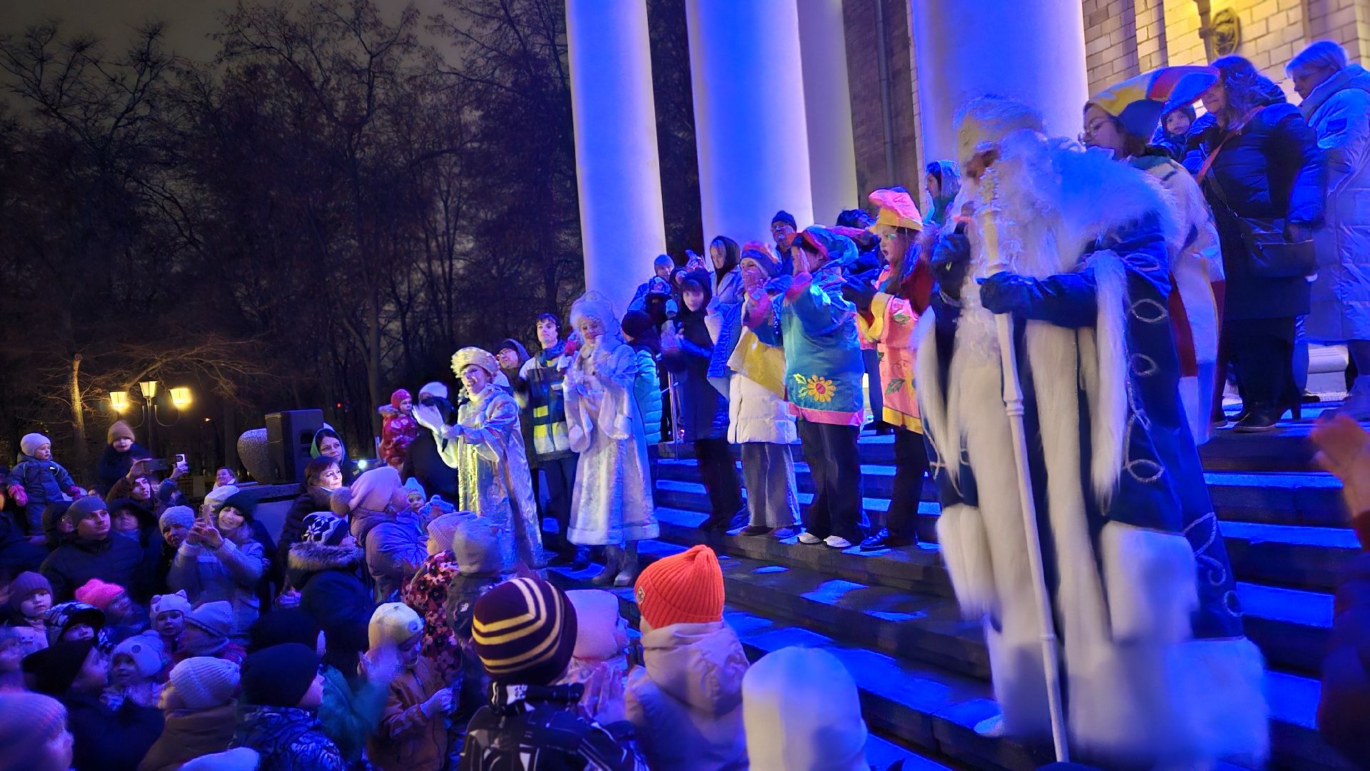 зимний сезон, новогодняя елка, жуковский,