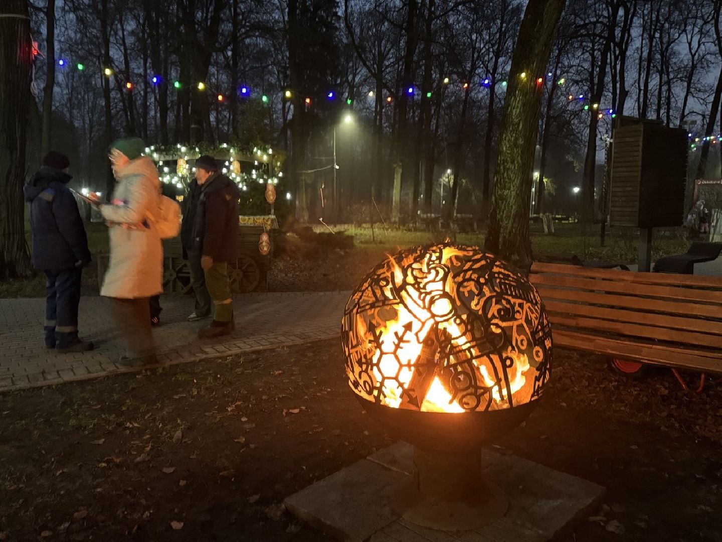 сергиев посад, парк скитские пруды, открытие зимнего сезона ,
