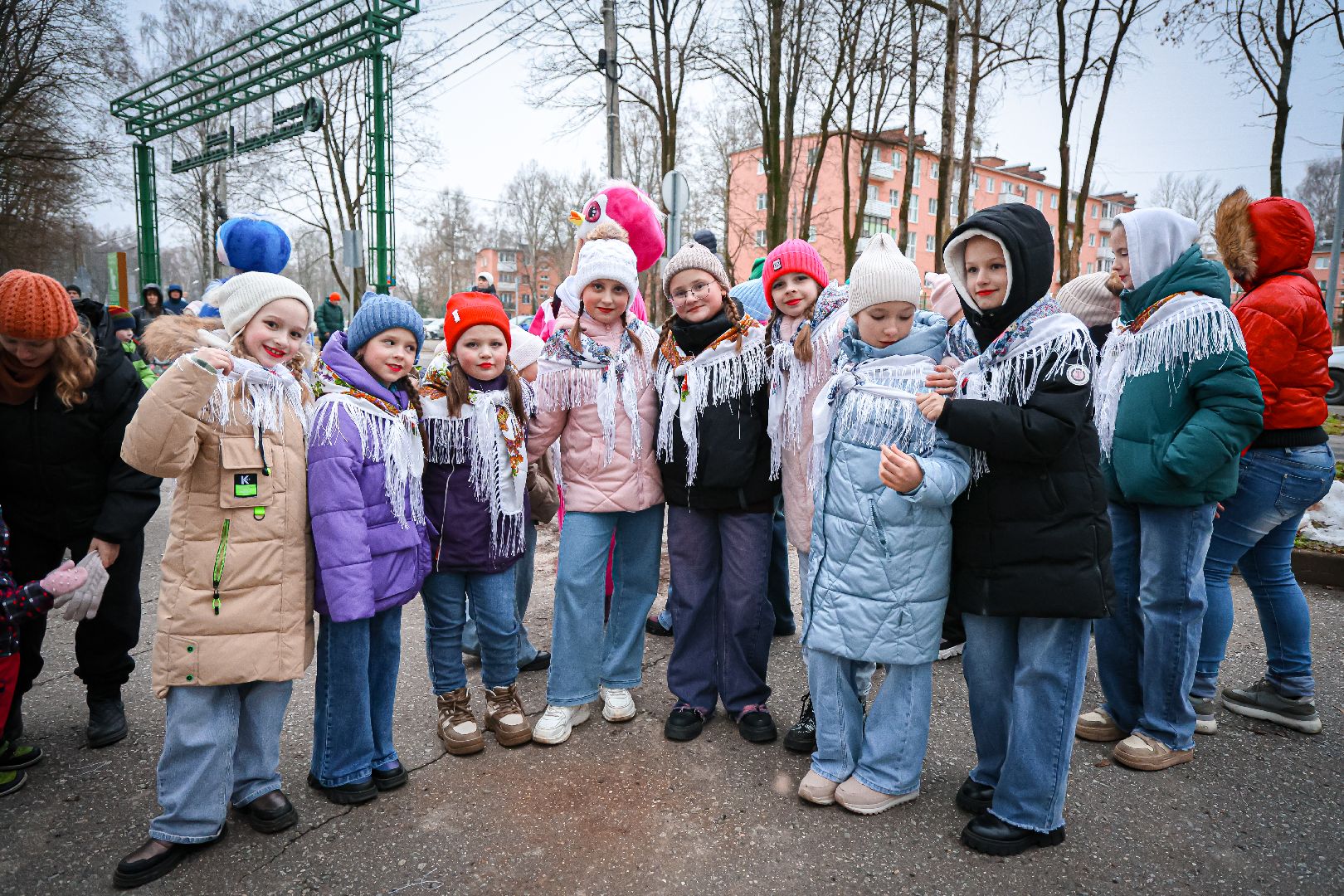 клин, общество, зима в  подмосковье, открытие резиденции деда мороза,