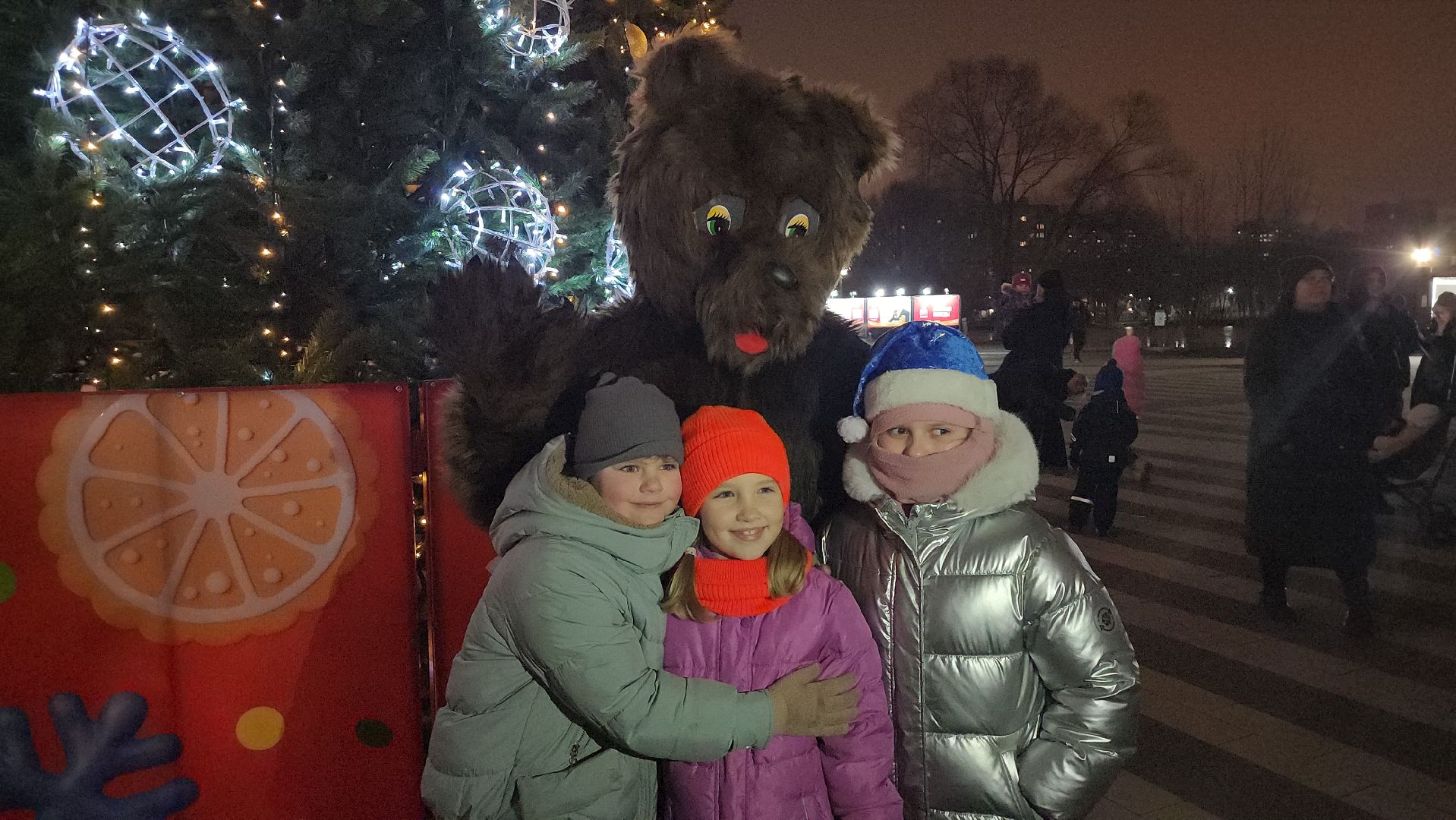 Люберцы, глава люберец владимир волков, новогодняя елка, наташинский парк,