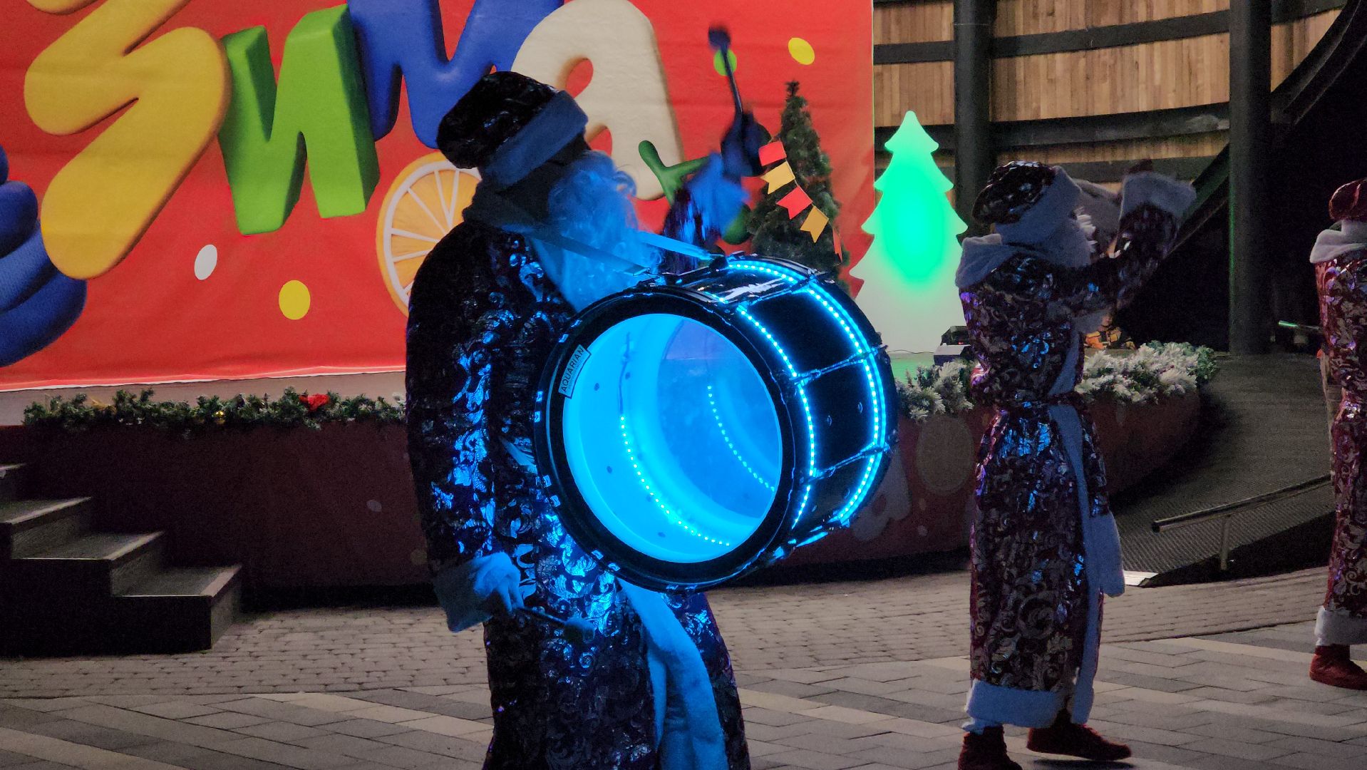 кашира, открытие зимнего сезона, праздник, зима, новый год , парк, дед мороз,