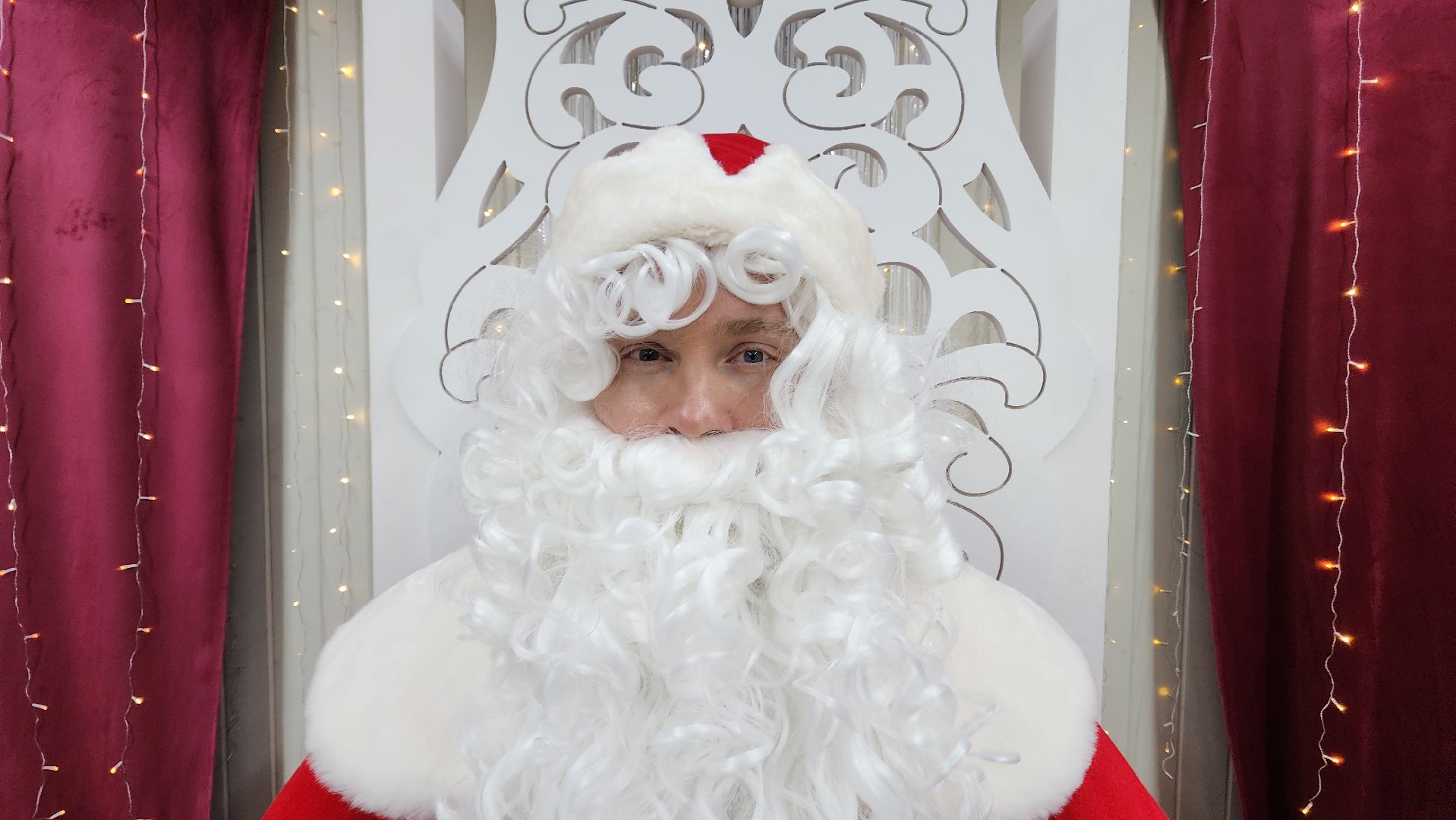 городской парк, красногорск, зажжение елки, дед мороз,