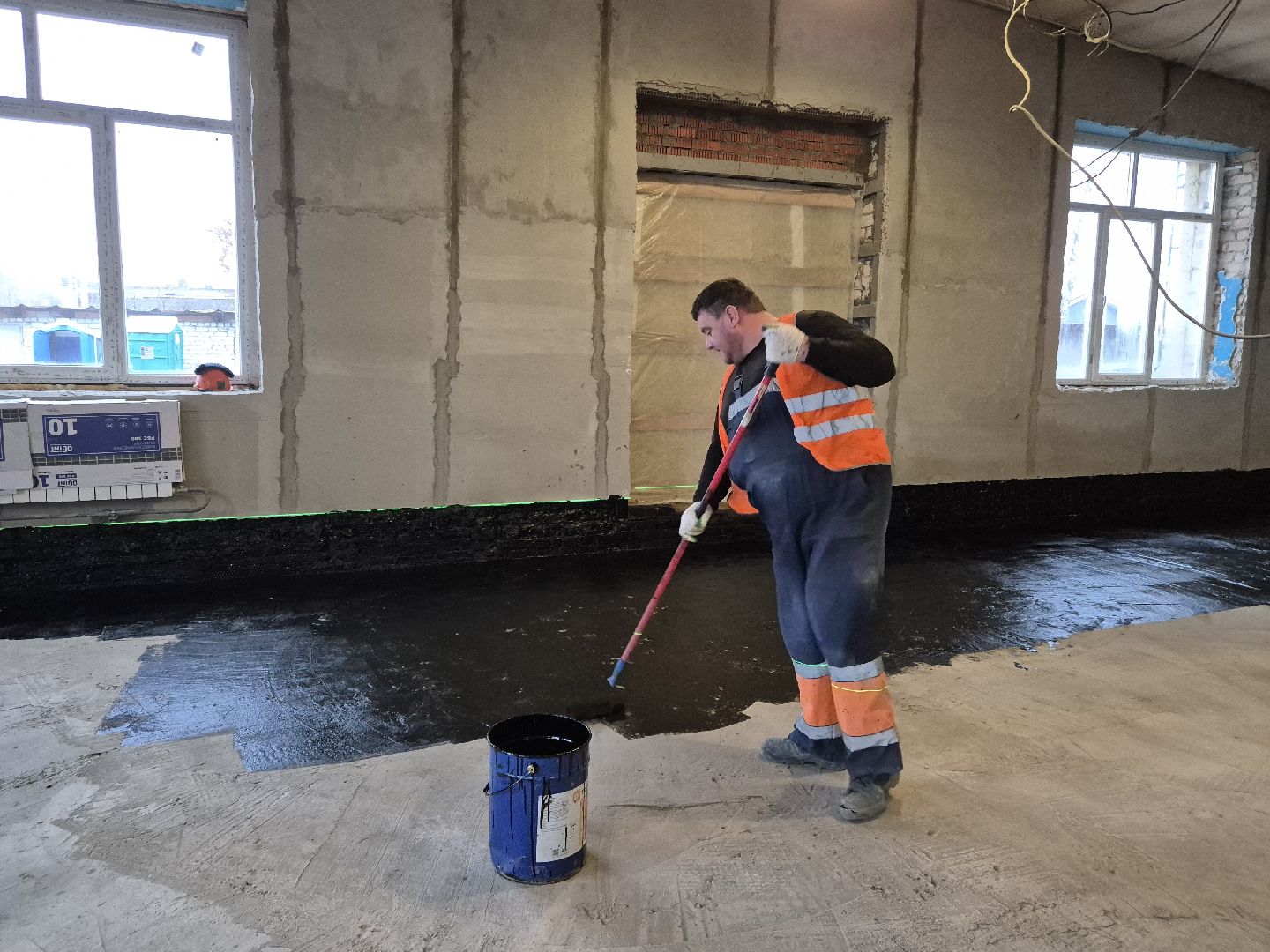 капитальный  ремонт, орехово-зуевский техникум, орехово-зуевский округ, ликино-дулево,