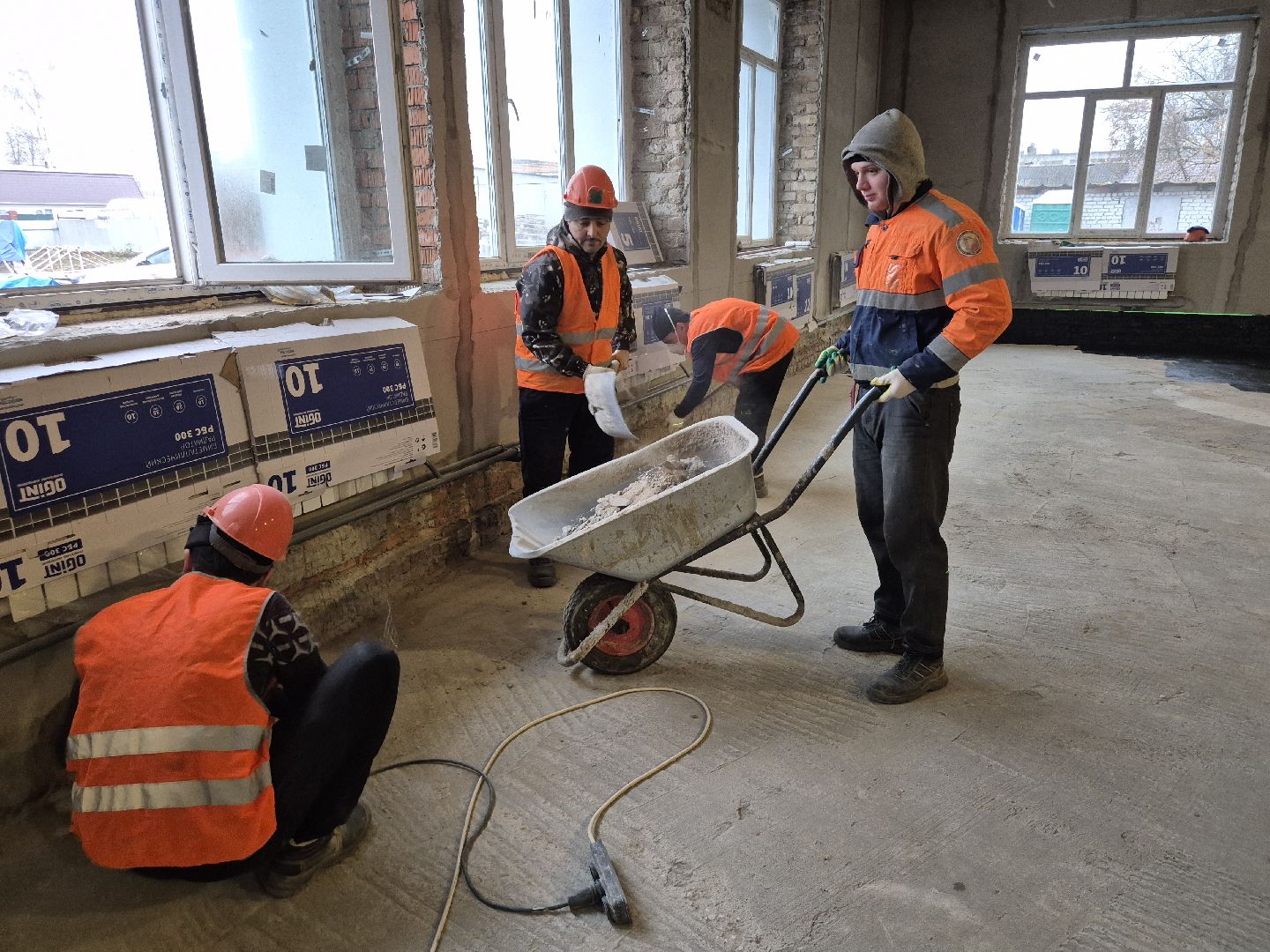 капитальный  ремонт, орехово-зуевский техникум, орехово-зуевский округ, ликино-дулево,