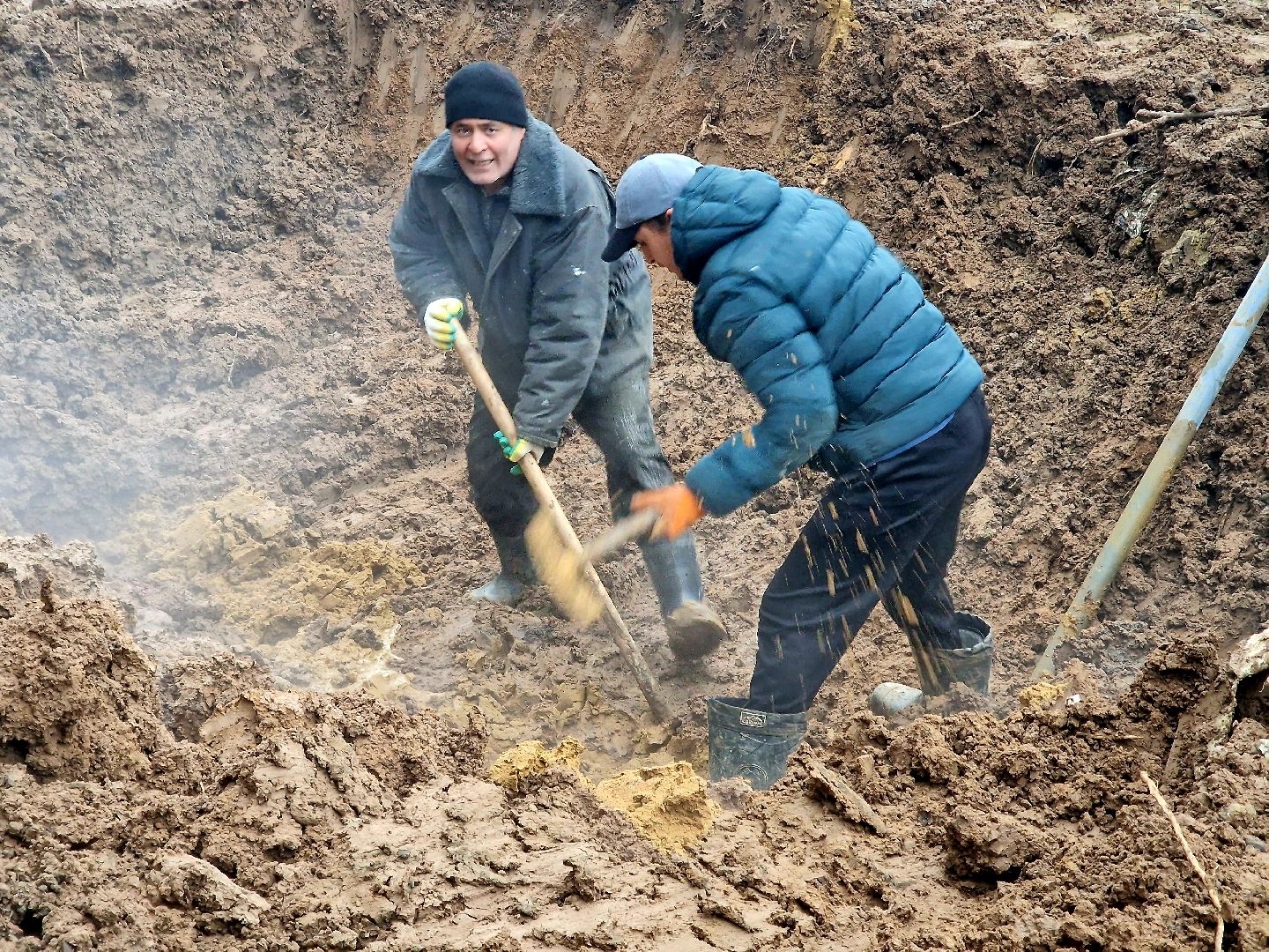 воскресенск, авария на трубопроводе,