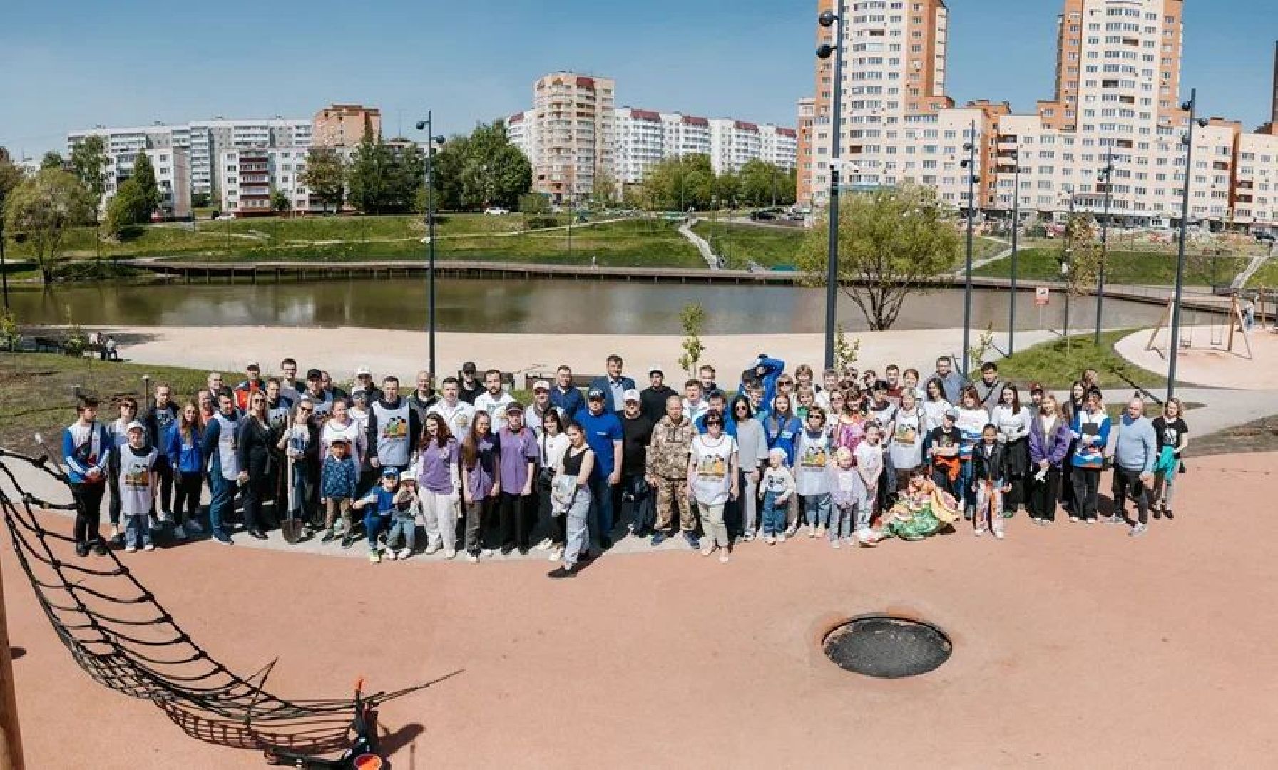 Чехов, Лес победы, благоустройство, деревья, жители, ВОВ