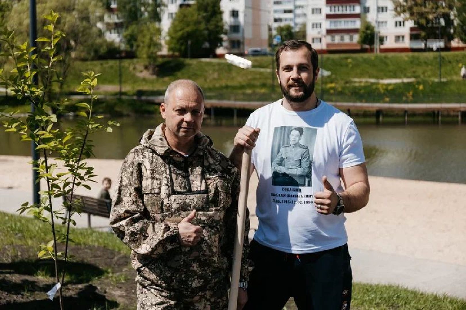 Чехов, Лес победы, благоустройство, деревья, жители, ВОВ