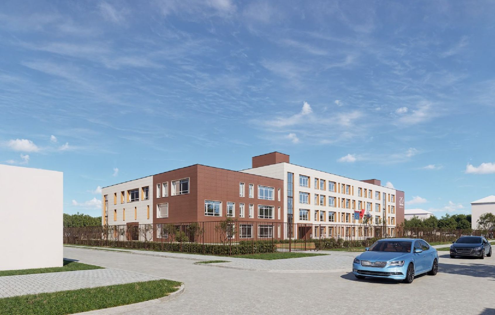 Подольск , Школа 20, Новая школа,