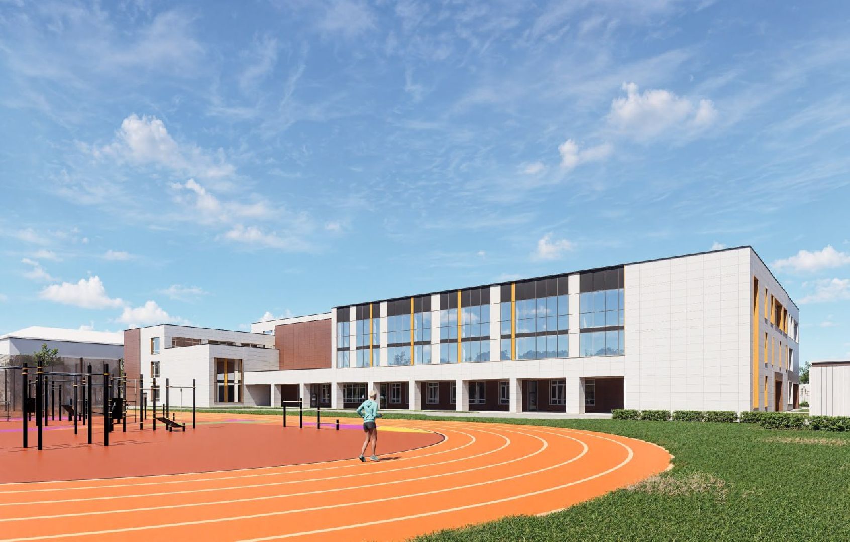 Подольск , Школа 20, Новая школа,