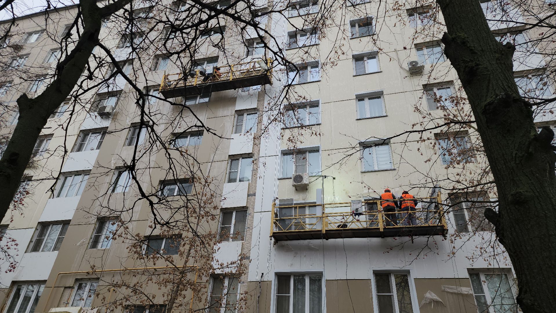 королёв, капитальный ремонт дома, обновление фасада,