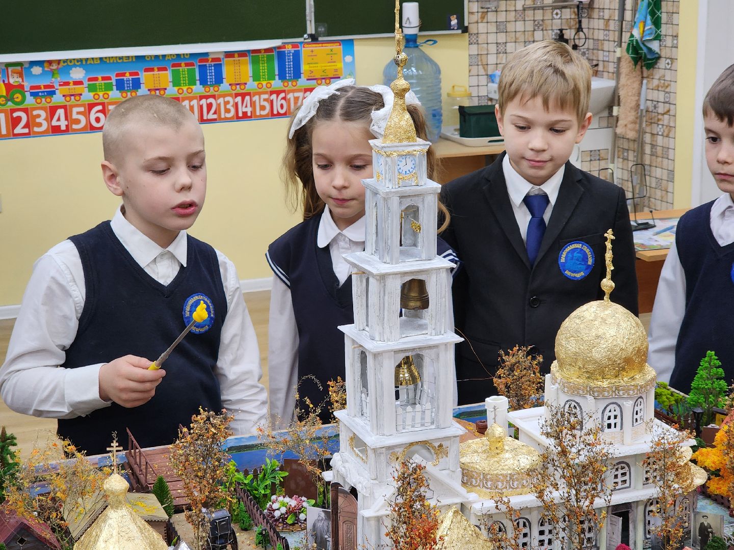 ногинск, макет, город, школьники, память, образование,