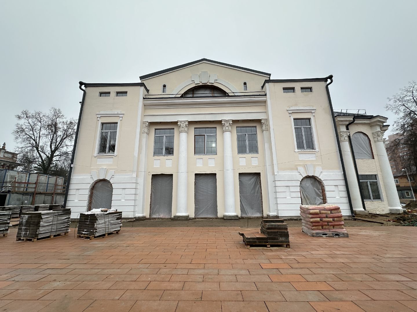 пушкинский городской округ, ивантеевка,  капитальный  ремонт, капитальный ремонт дк,