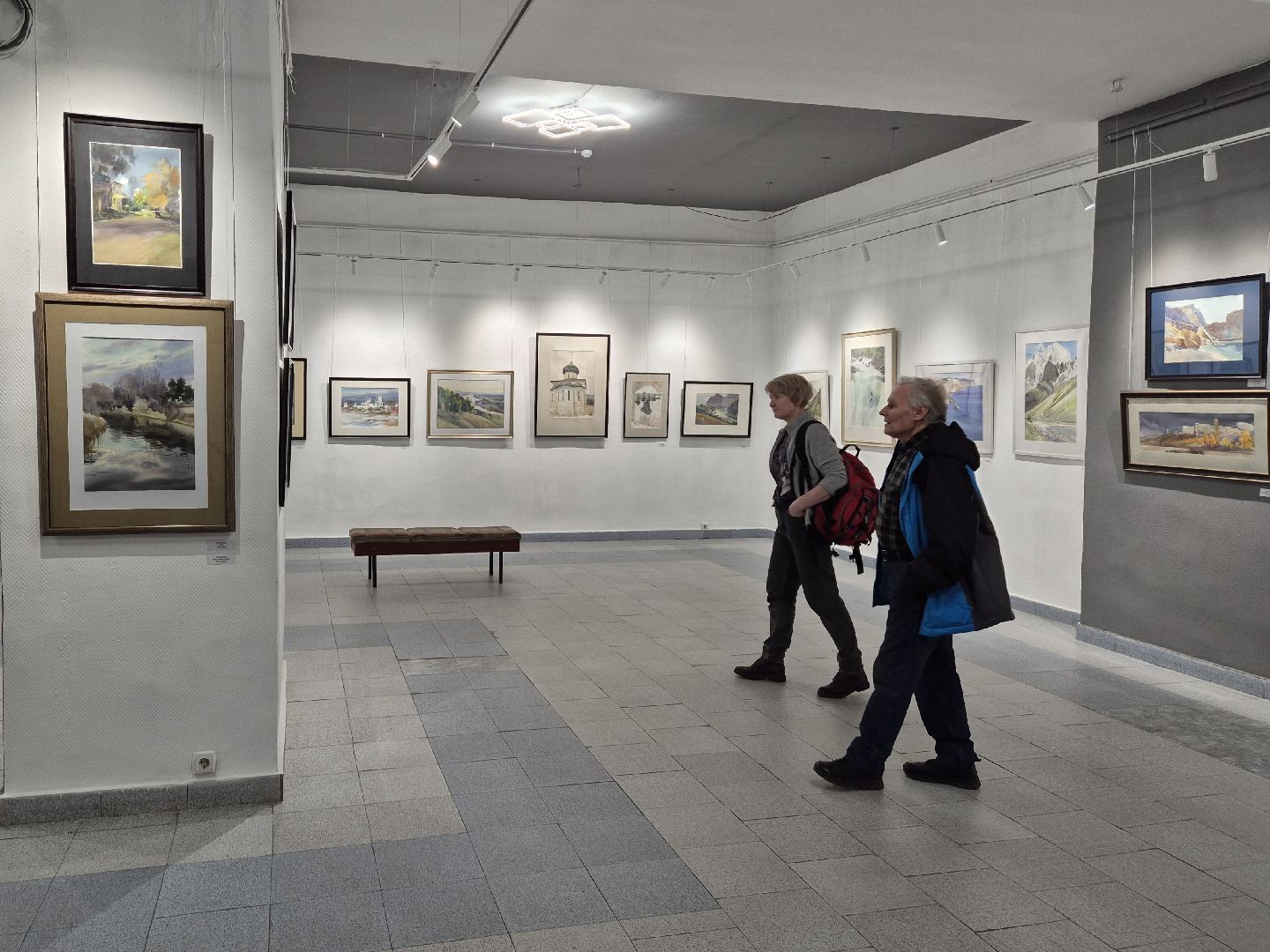 открытие выставки, орехово-зуево, акварель,