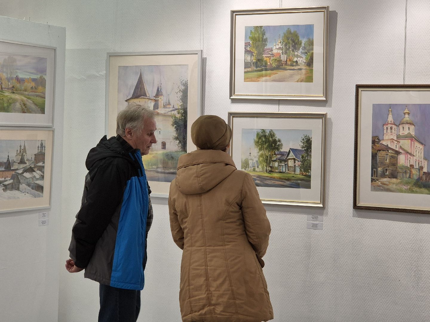 открытие выставки, орехово-зуево, акварель,