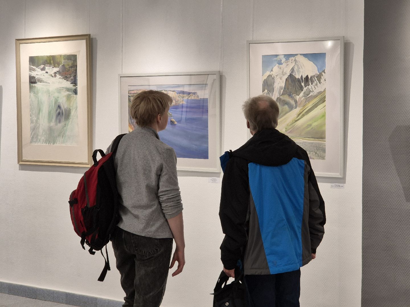 открытие выставки, орехово-зуево, акварель,