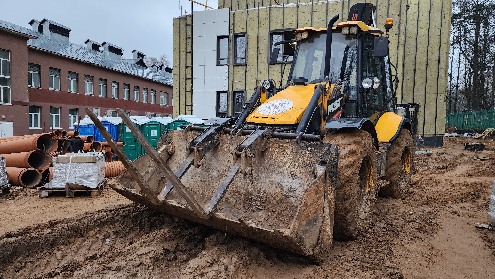 наркологический диспансер, красногорск, строительная готовность,