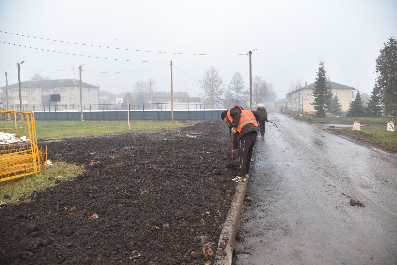лотошино, микулино, ремонт теплотрассы, жкх,
