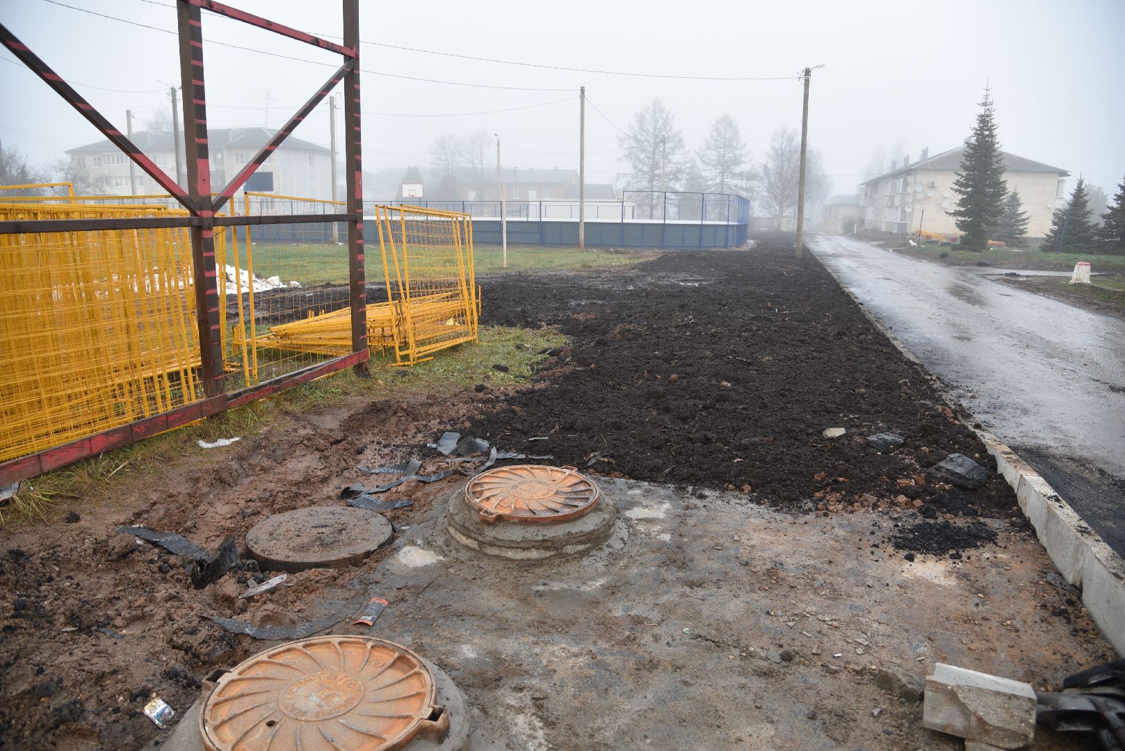 лотошино, микулино, ремонт теплотрассы, жкх,