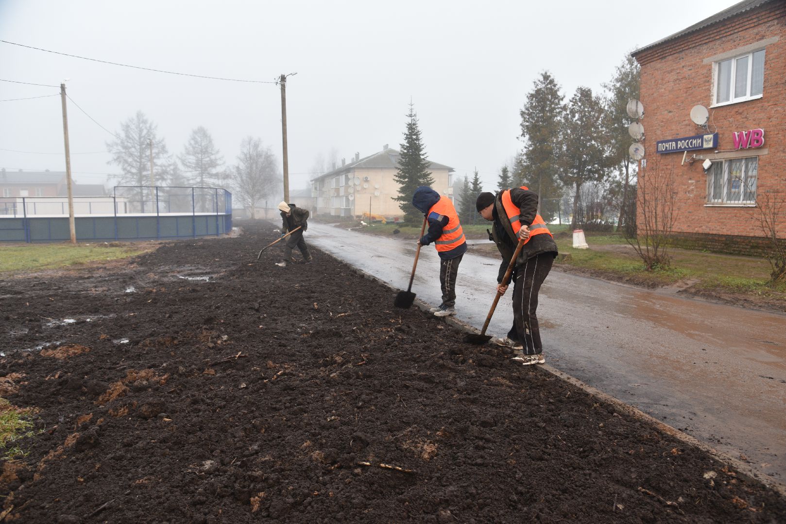лотошино, микулино, ремонт теплотрассы, жкх,