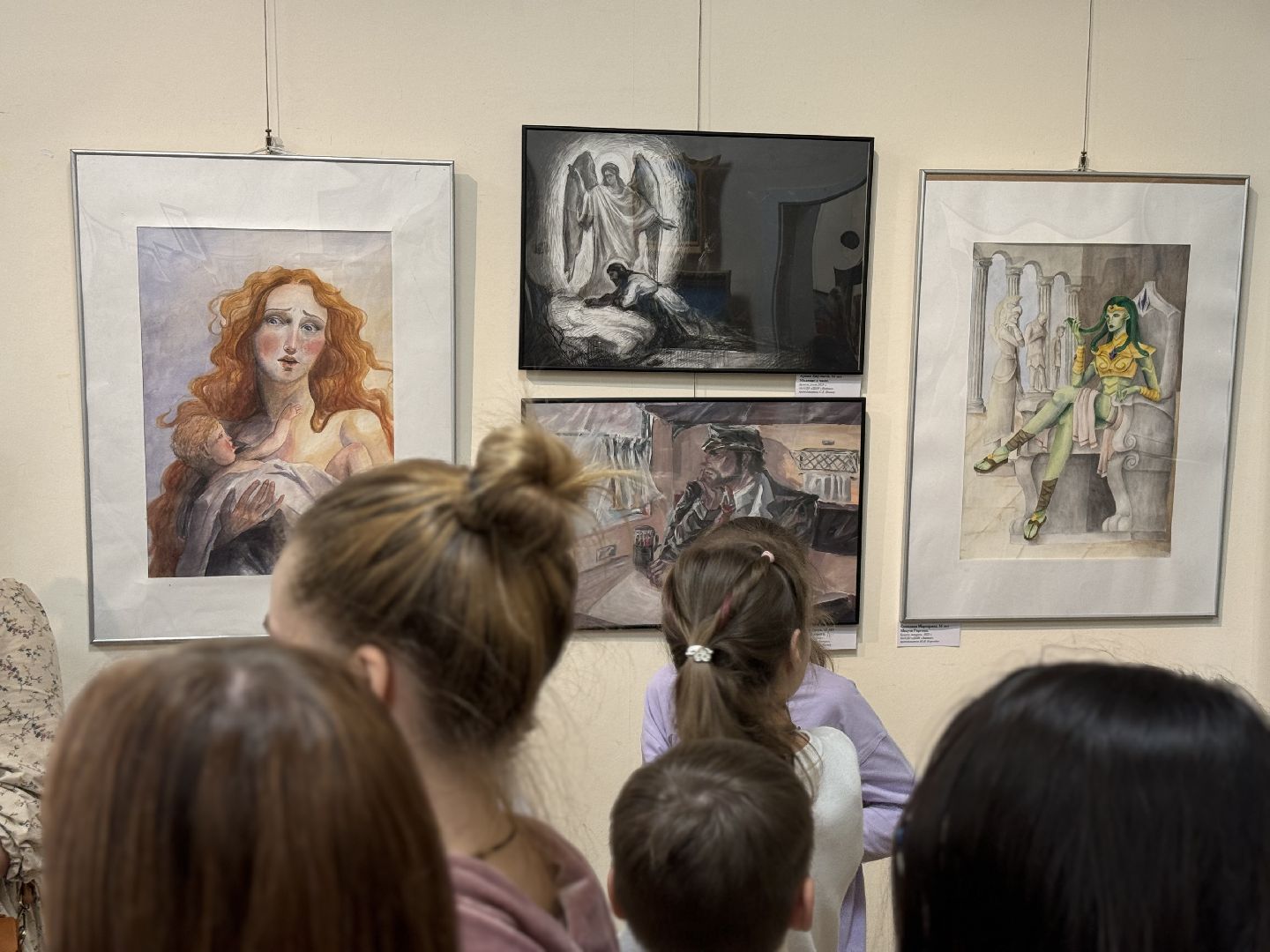 открытие выставки, дши, историко - культурный центр, ленинский городской округ,живопись,