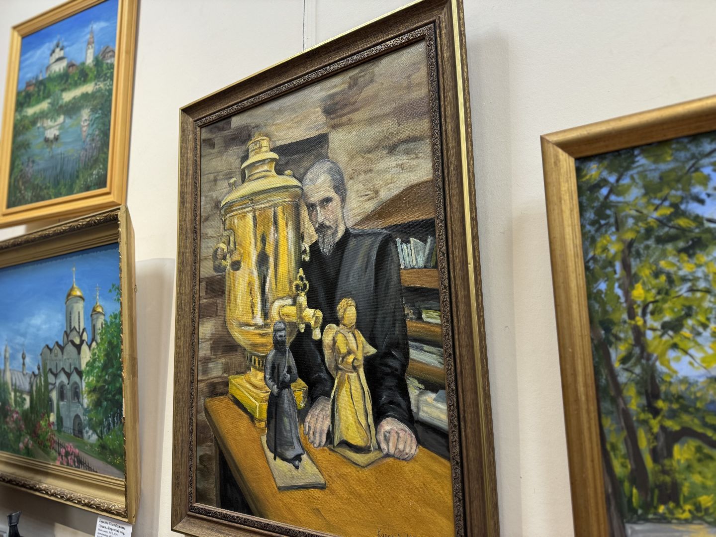 открытие выставки, дши, историко - культурный центр, ленинский городской округ,живопись,