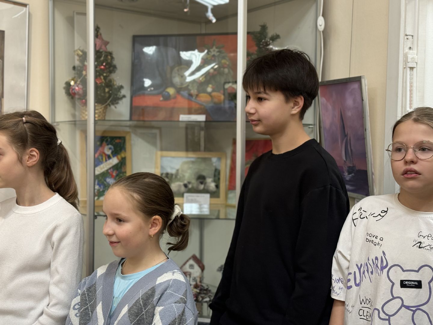 открытие выставки, дши, историко - культурный центр, ленинский городской округ,живопись,