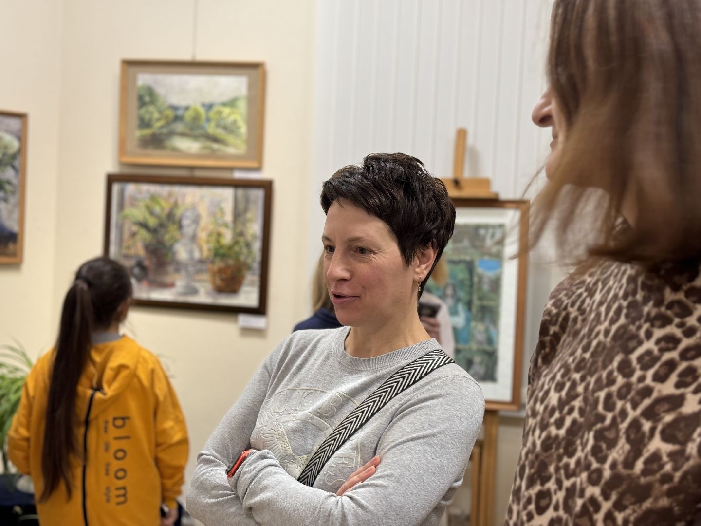 открытие выставки, дши, историко - культурный центр, ленинский городской округ,живопись,